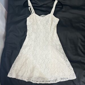 All That Jazz Ivory Lace Dress